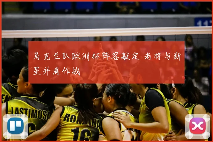 乌克兰队欧洲杯阵容敲定 老将与新星并肩作战